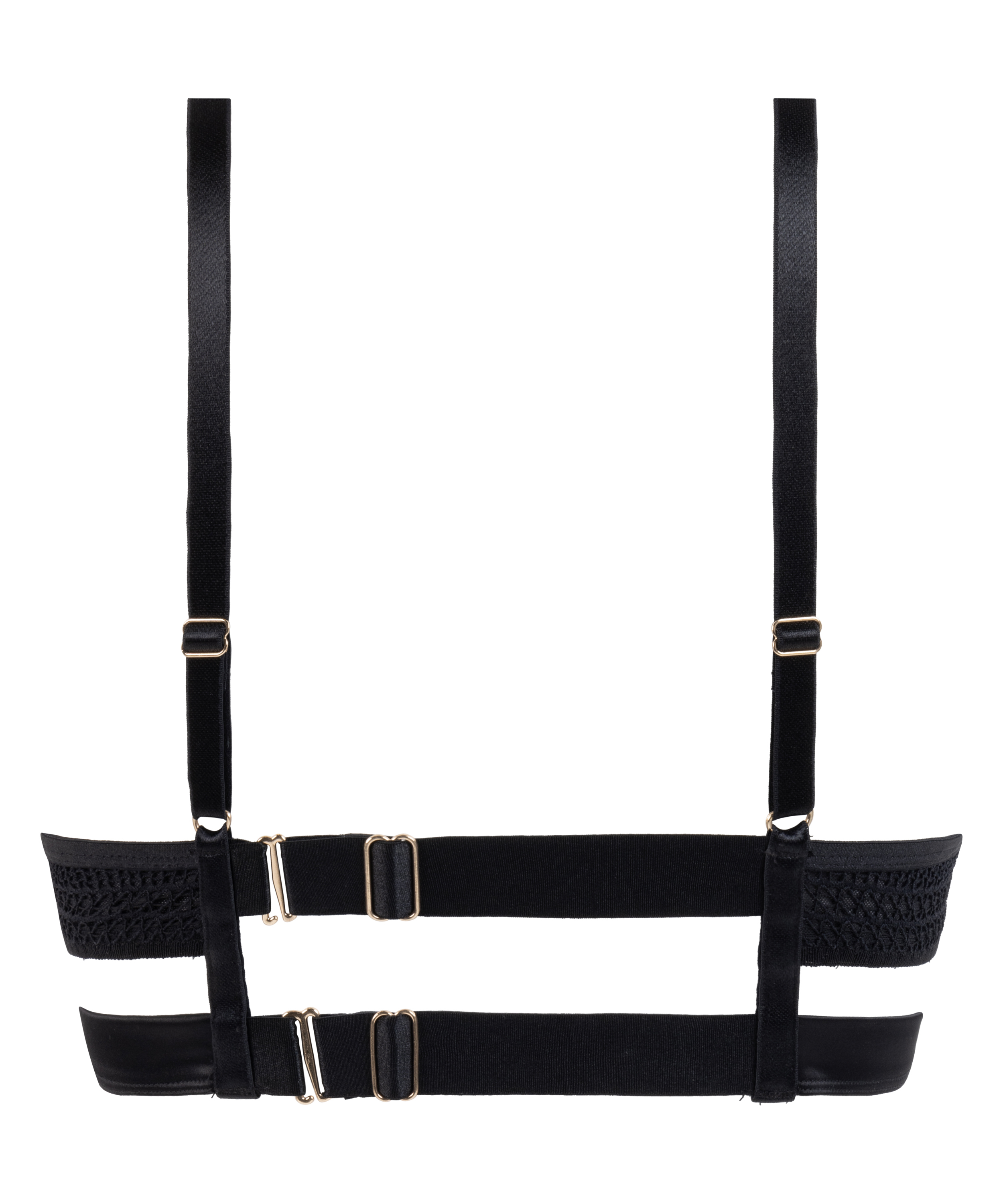 Ufôret BH med bøyle Missy, Svart, main