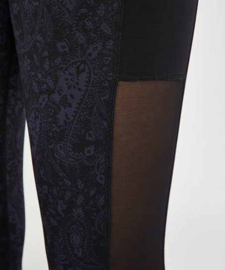 HKMX Oh My Squat capri med h&oslash;y midje, Svart