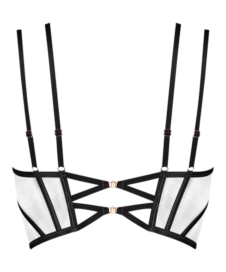 Bustier Paige, Svart