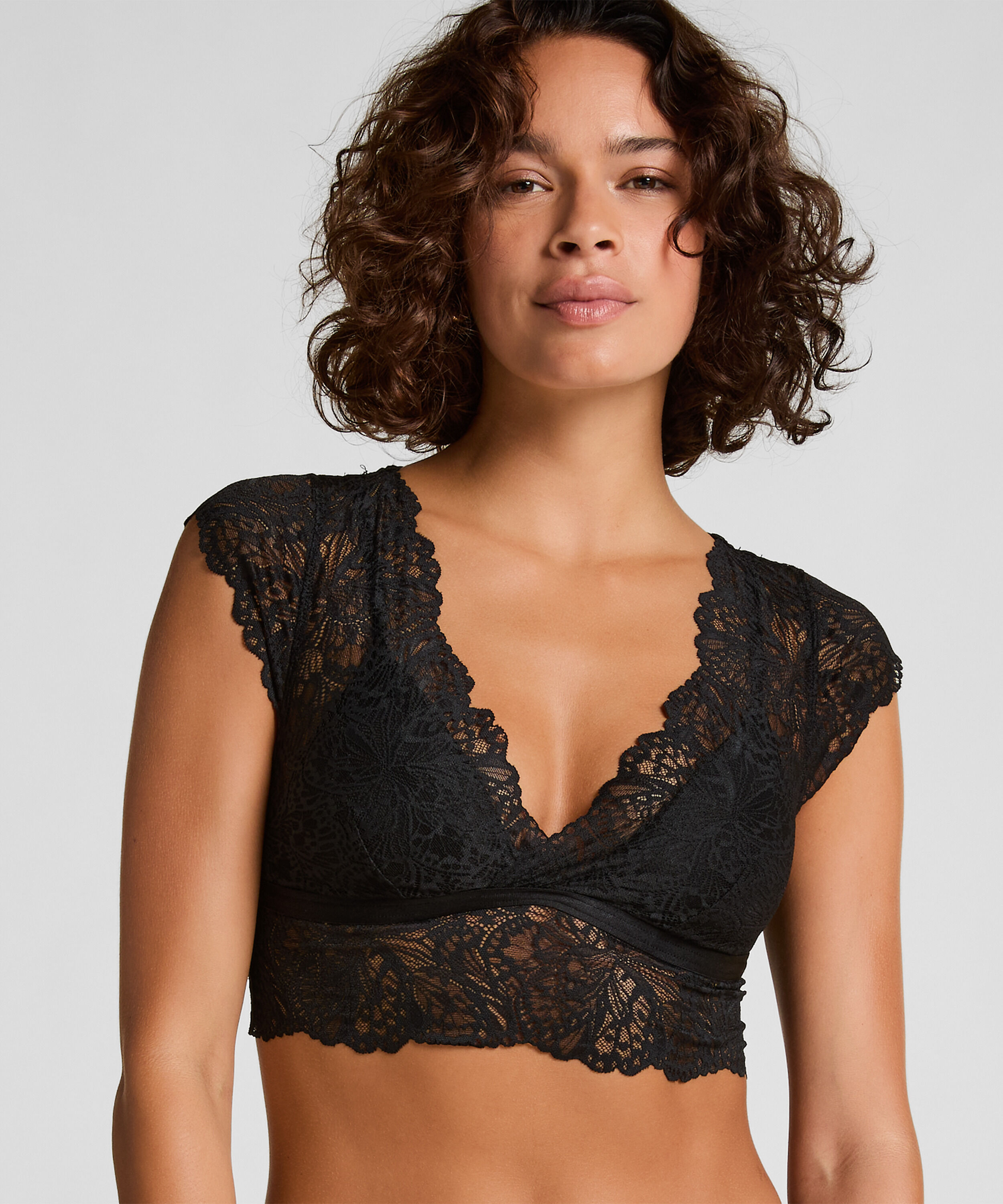 Posie Bralette, Svart Posie Bralette, Svart