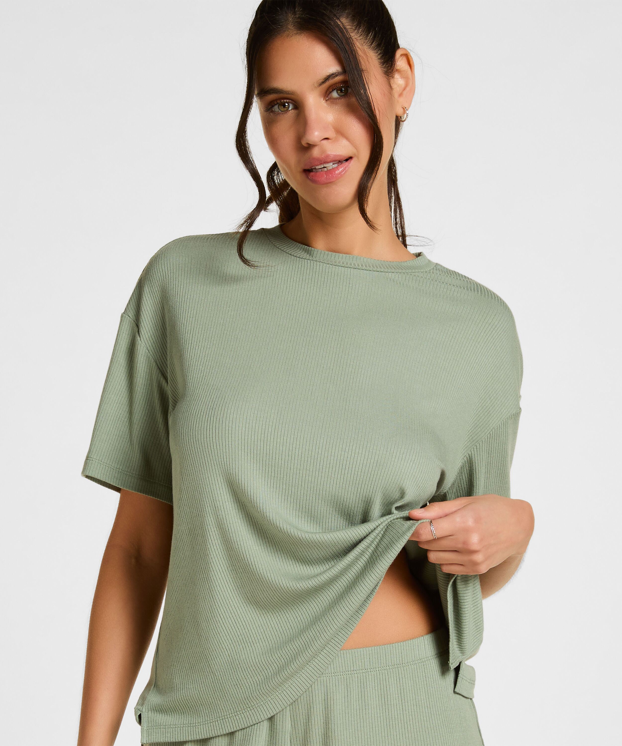 Pyjamas Shirt, Grønn