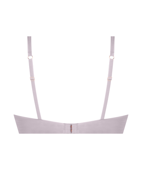 Upolstret BH med bøyle Almendra, Lilla