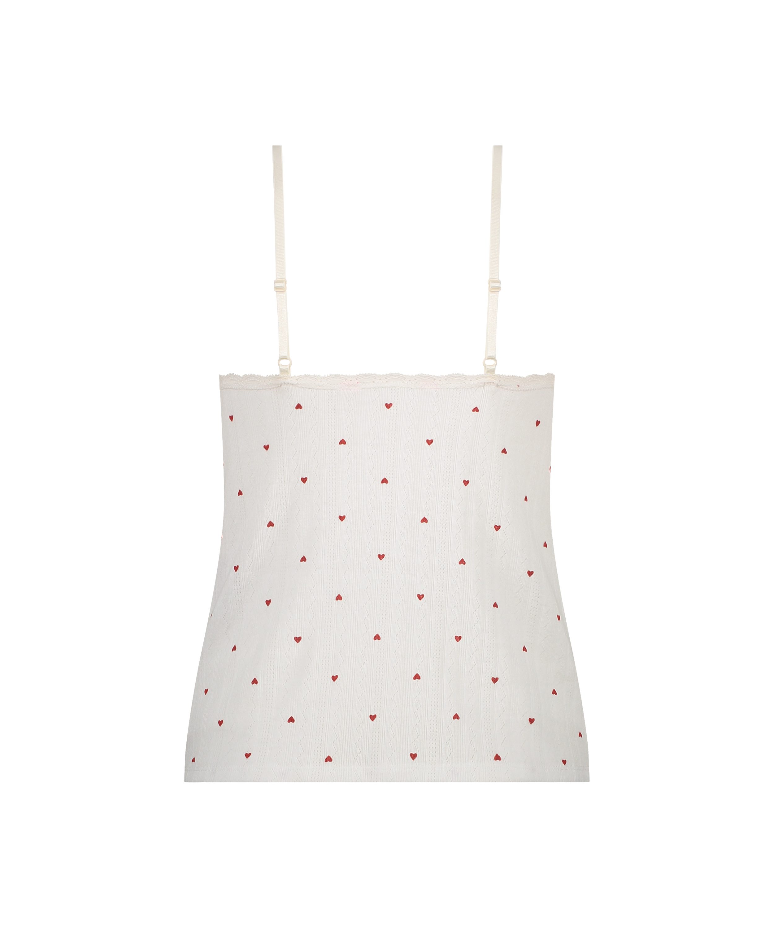 Cami lace top, Hvit, main