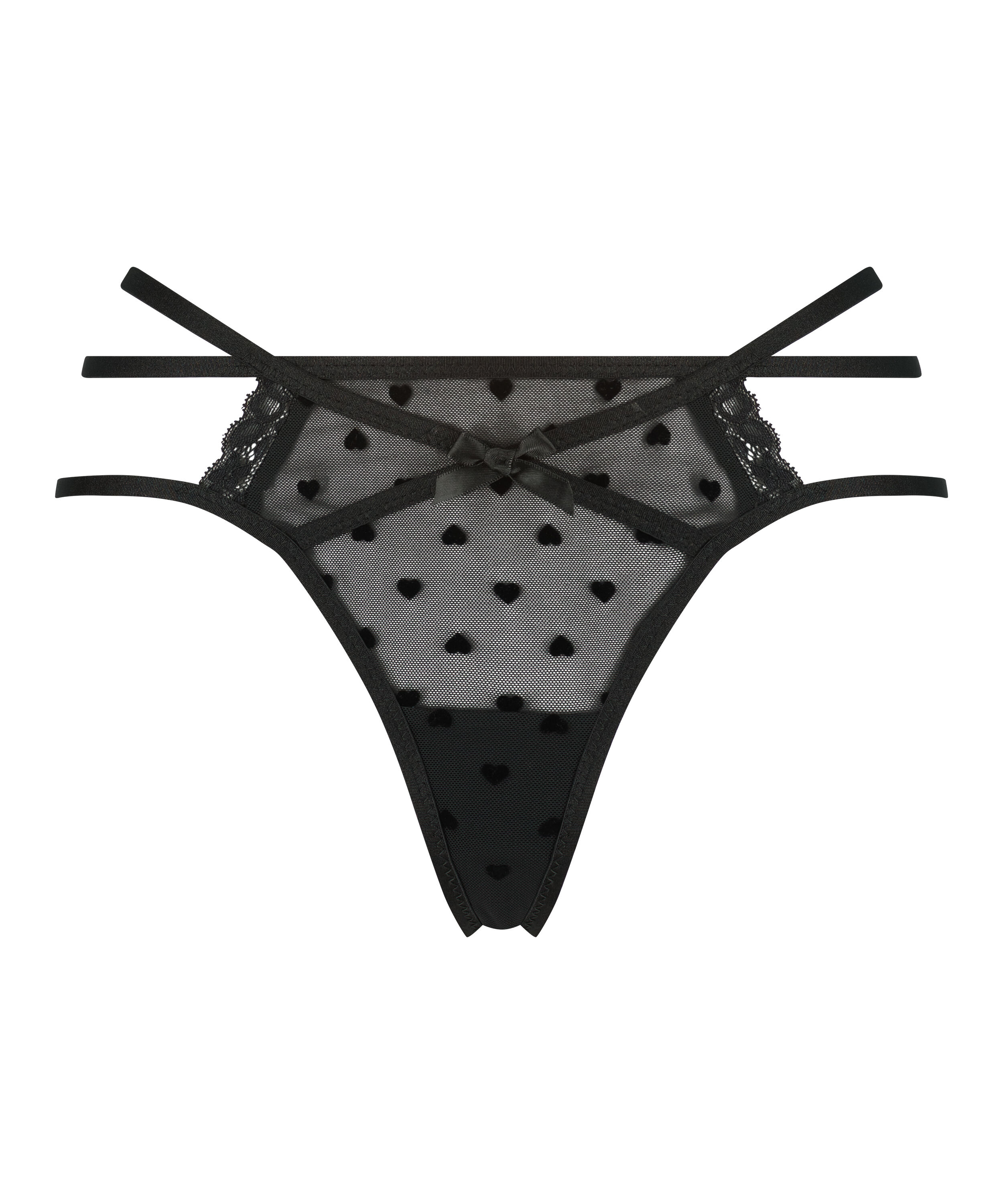 G-streng Melda, Svart