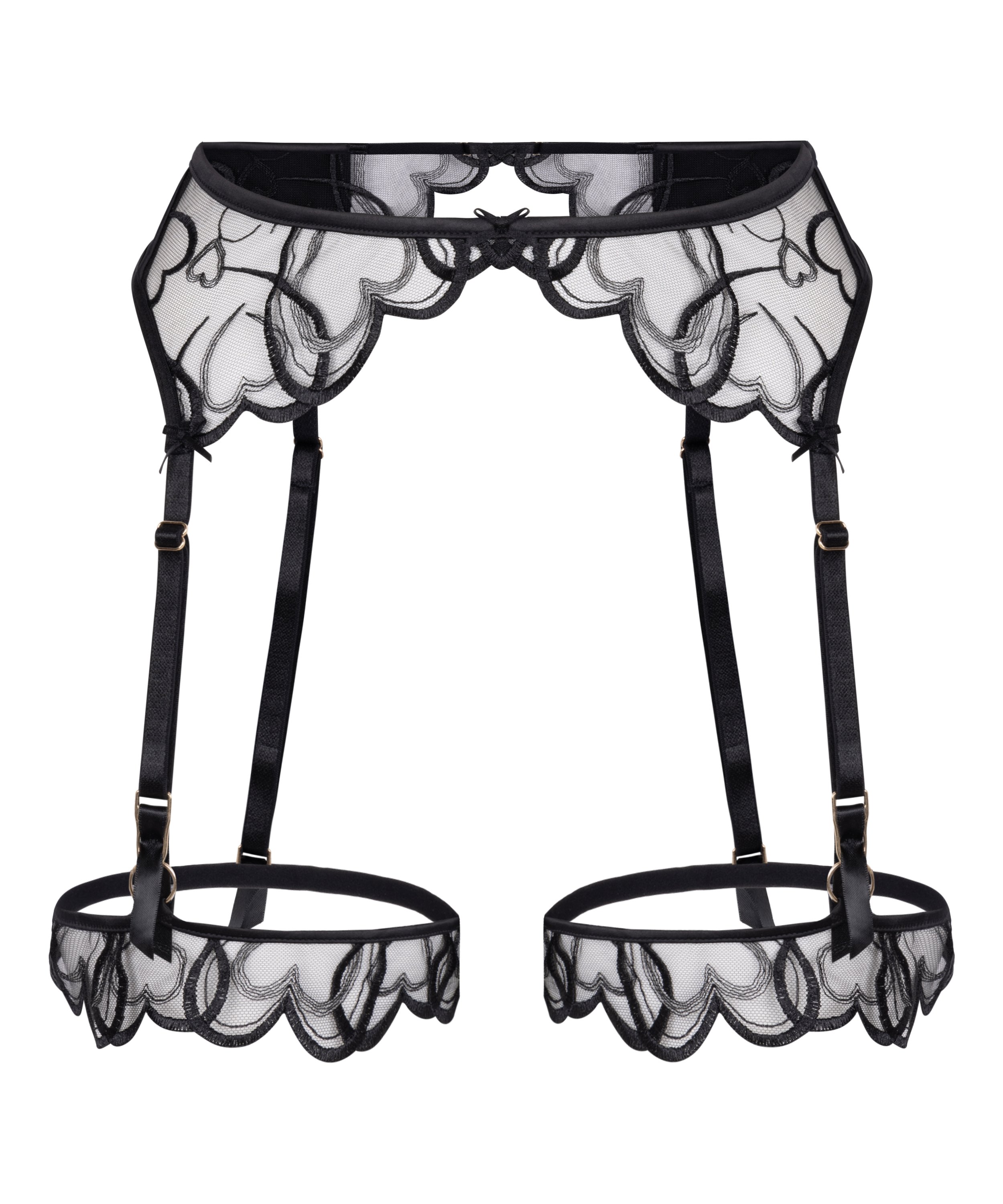 Olivia Suspenderbelt, Svart, main