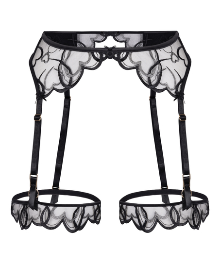 Olivia Suspenderbelt, Svart