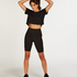HKMX Crop-topp Mesh, Svart