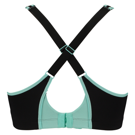 The Athlete sports bra Level 2, Svart