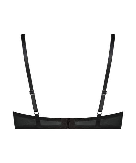 Sia polstret push up spile-BH, Svart