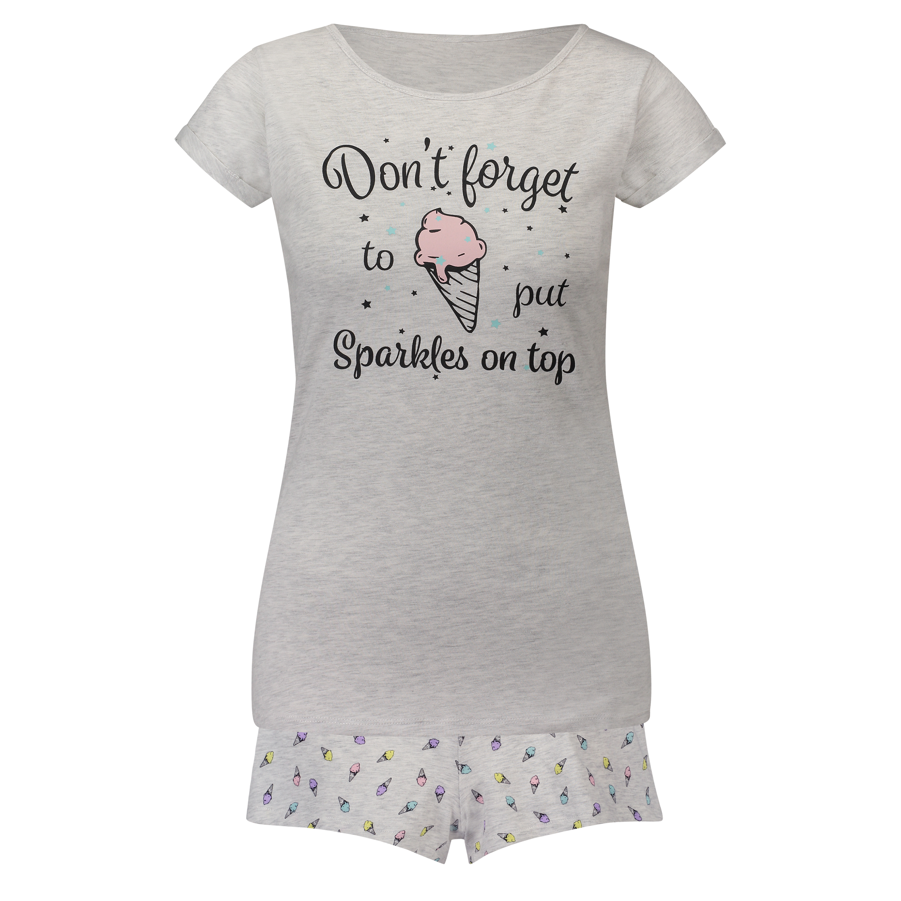 Pyjamassett, Grå, main