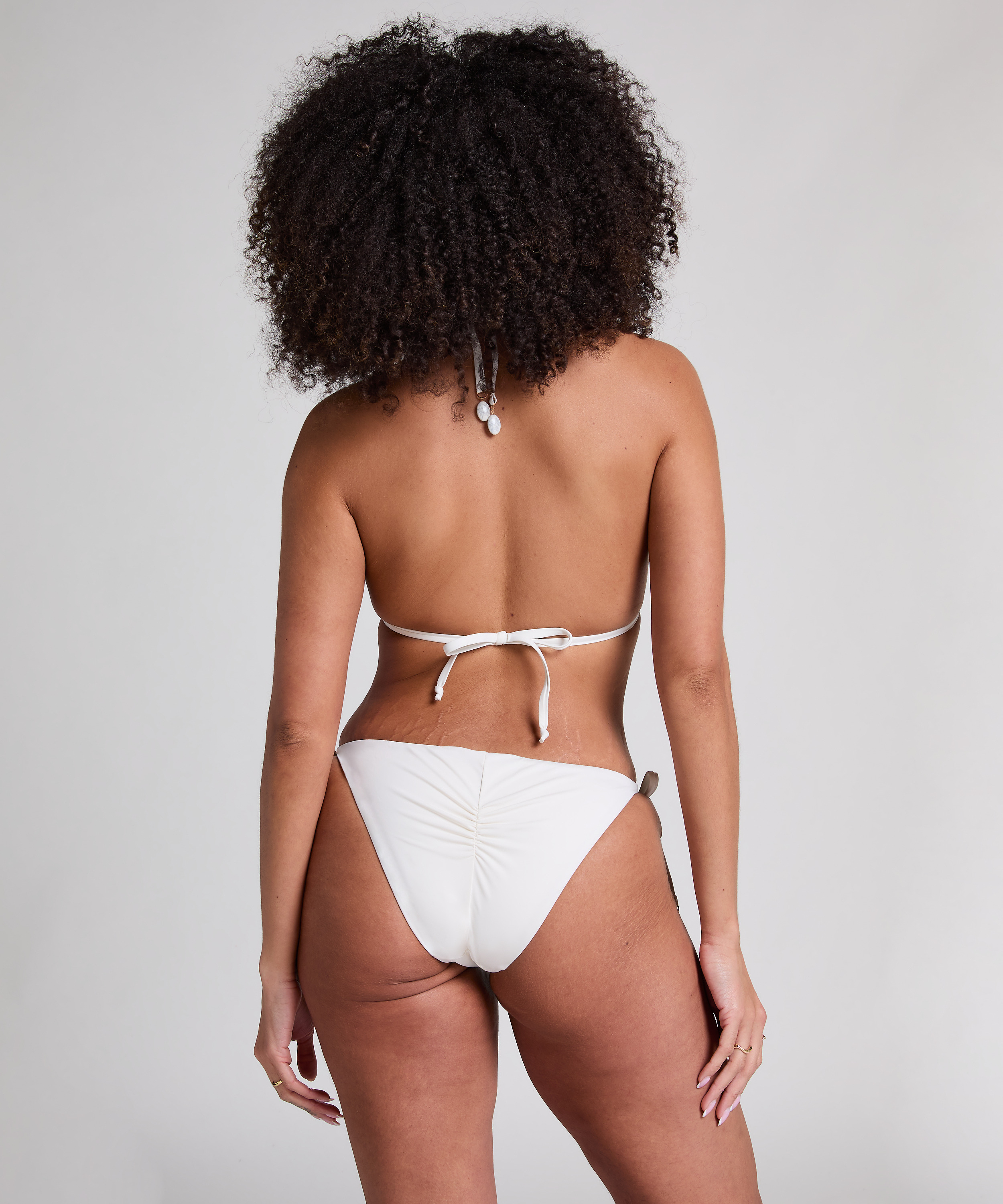 Giselle Triangle bikinitopp, Hvit, main