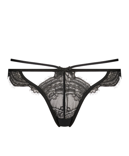 Tora g-streng, Svart