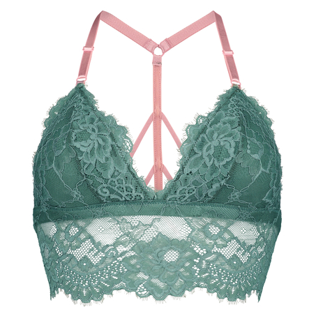 Illuna triangle bralette, Gr&oslash;nn