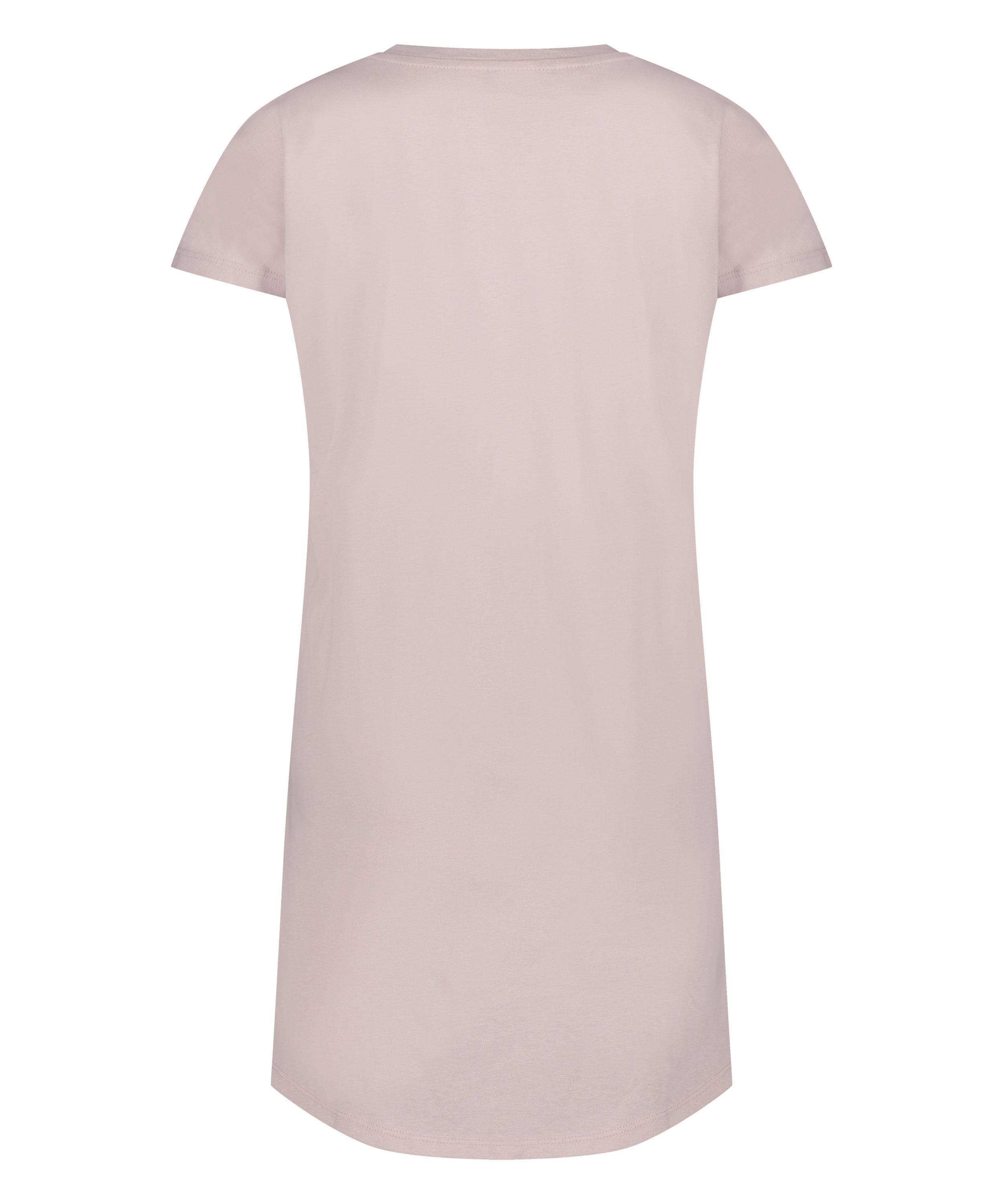 Nattskjorte med rund hals, Lilla, main