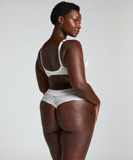 Uvattert bh med b&oslash;yle Sophie, Hvit