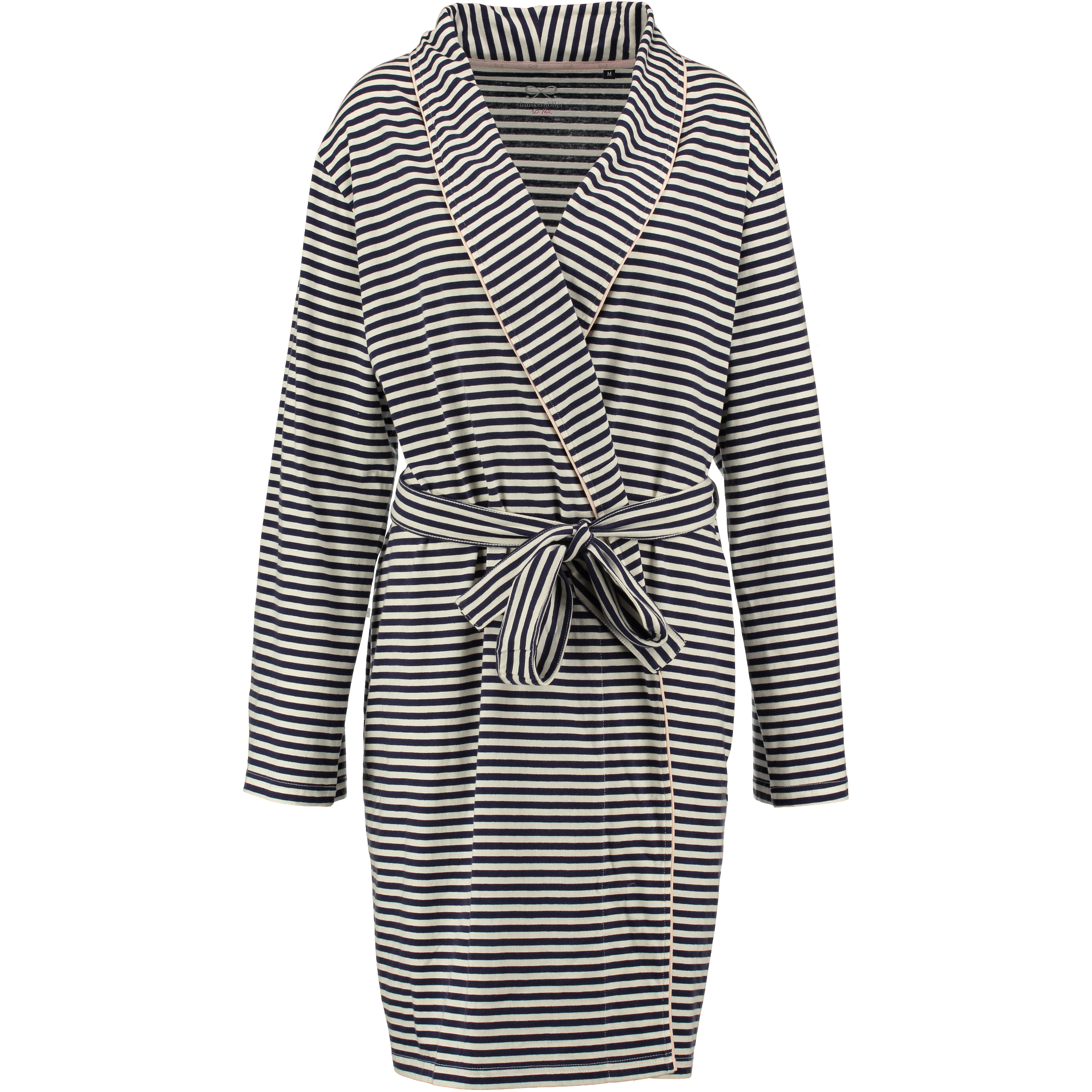 Bathrobe Jersey Robe, Bl&aring;, main