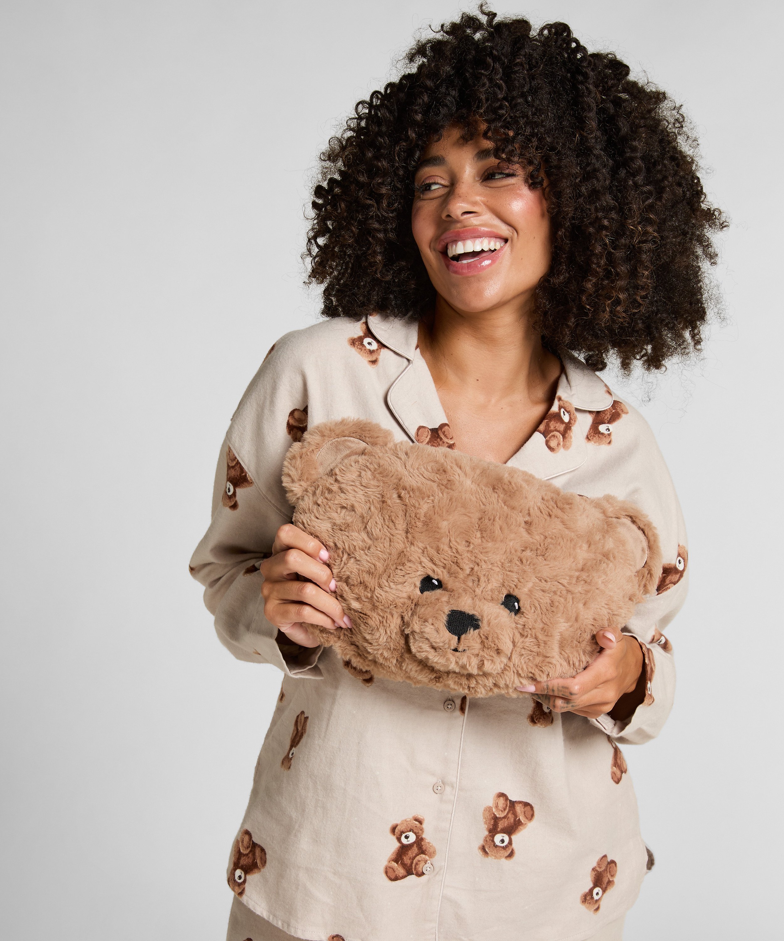 Hot water bottle, Beige, main