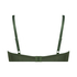 Vattert bh med b&oslash;yle Plunge, Gr&oslash;nn
