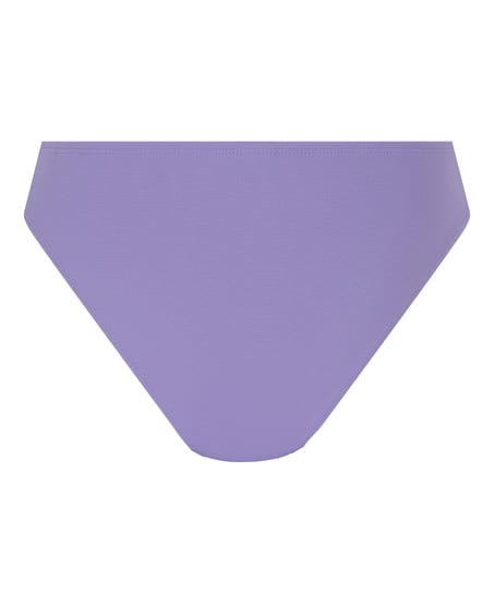 Høykuttet Bikini Underdel Scallop, Lilla