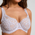 Uvattert bh med b&oslash;yle Daisy, Lilla