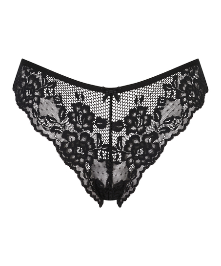 Brasiliansk truse Bianca, Svart