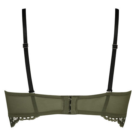 Xiomara Padded Longline Underwired Bra, Grønn