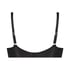 Vattert bh uten b&oslash;yle Mona, Svart