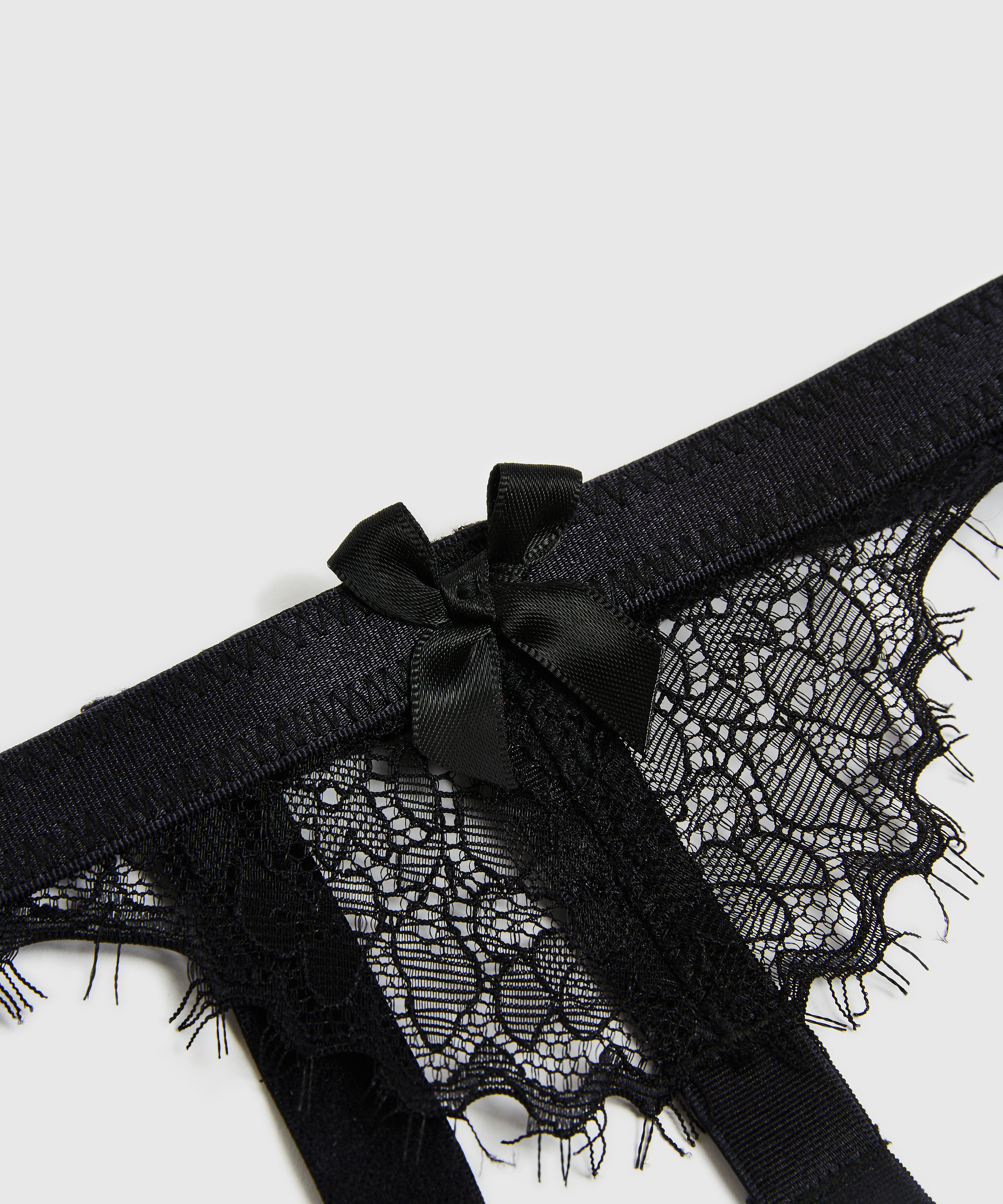 Strømpeholdere, Svart, main