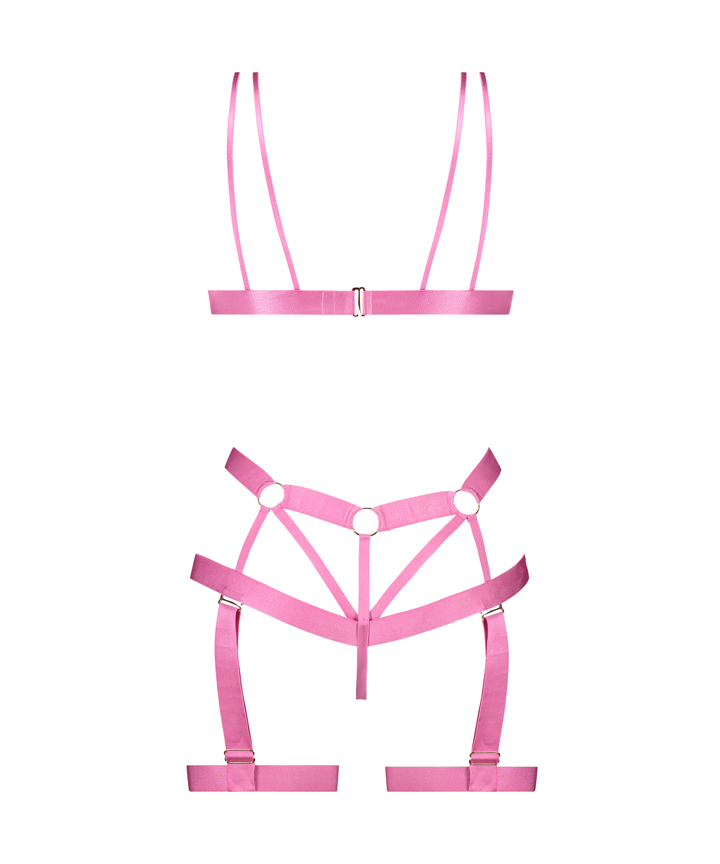 Private Body med åpent skritt Hedonist, Rosa, main