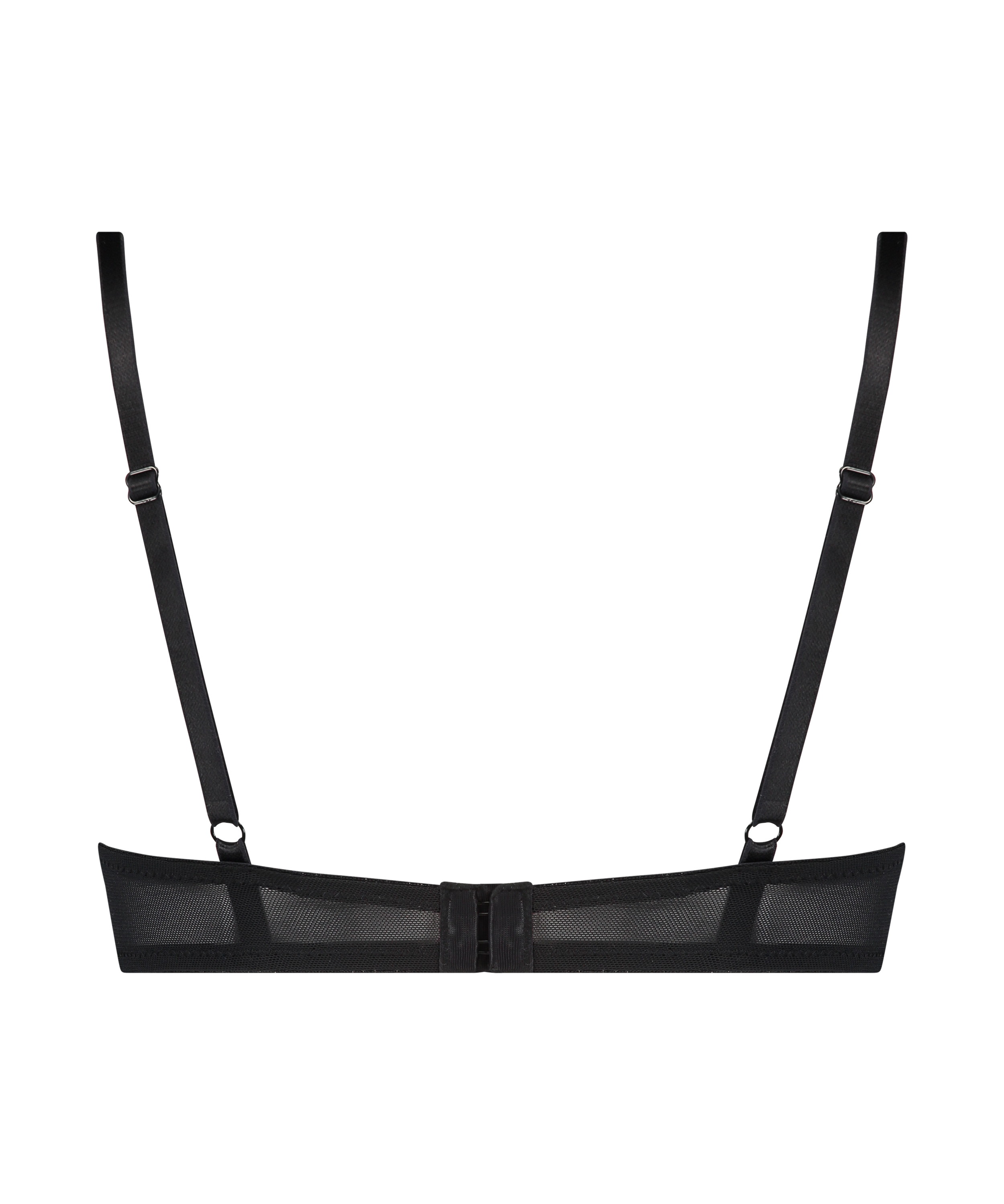 Davy polstret spile-BH, Svart, main