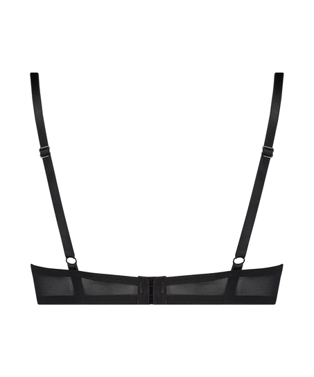 Davy polstret spile-BH, Svart