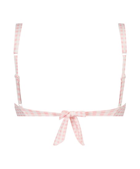 Seychelles bikini crop top, Rosa