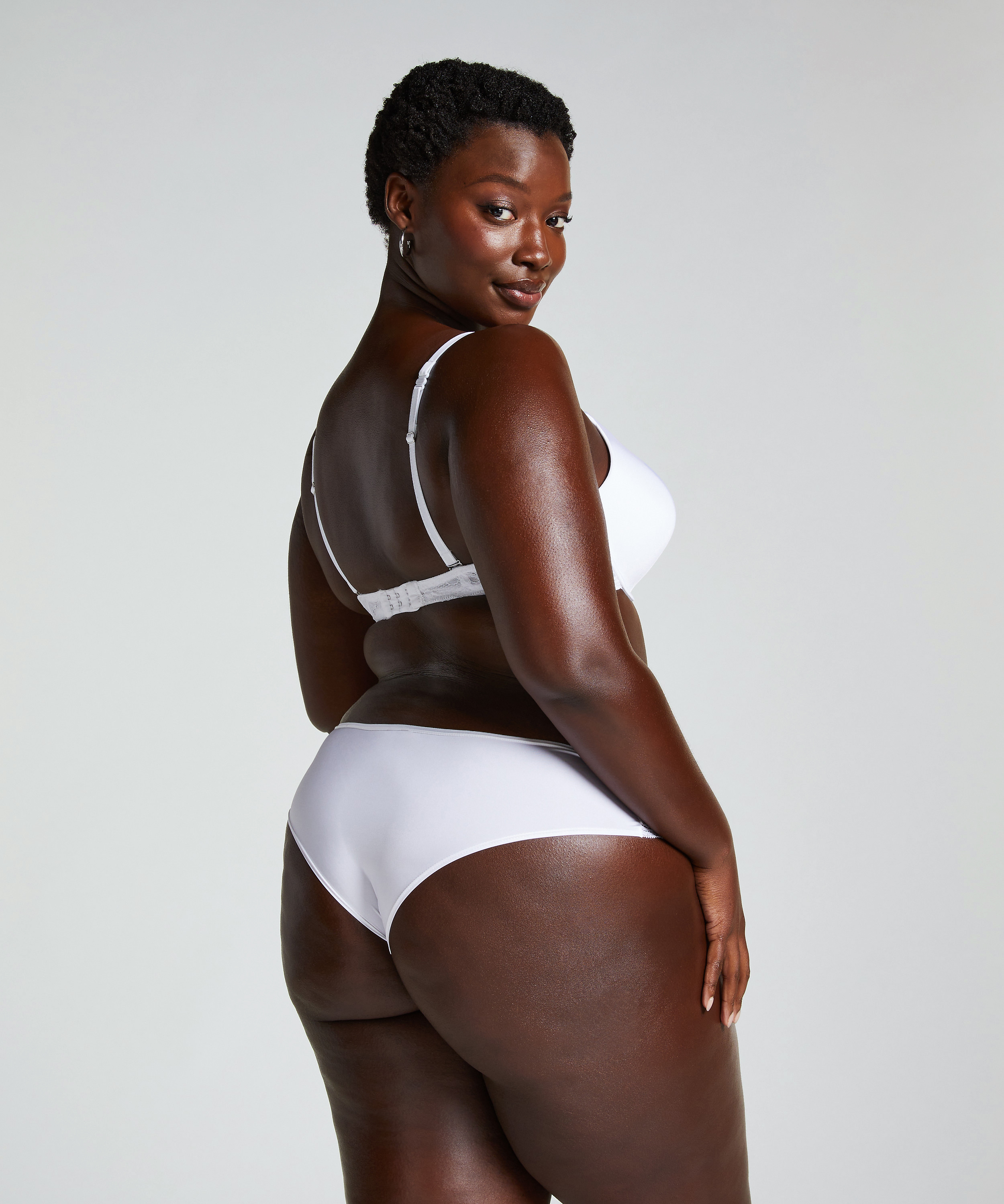 2 Angie brasilianske truser, Hvit, main