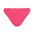 Høykuttet Bikini Underdel Scallop, Rosa