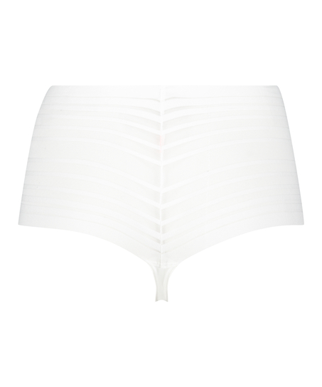 Invisible h&oslash;y g-streng, Hvit