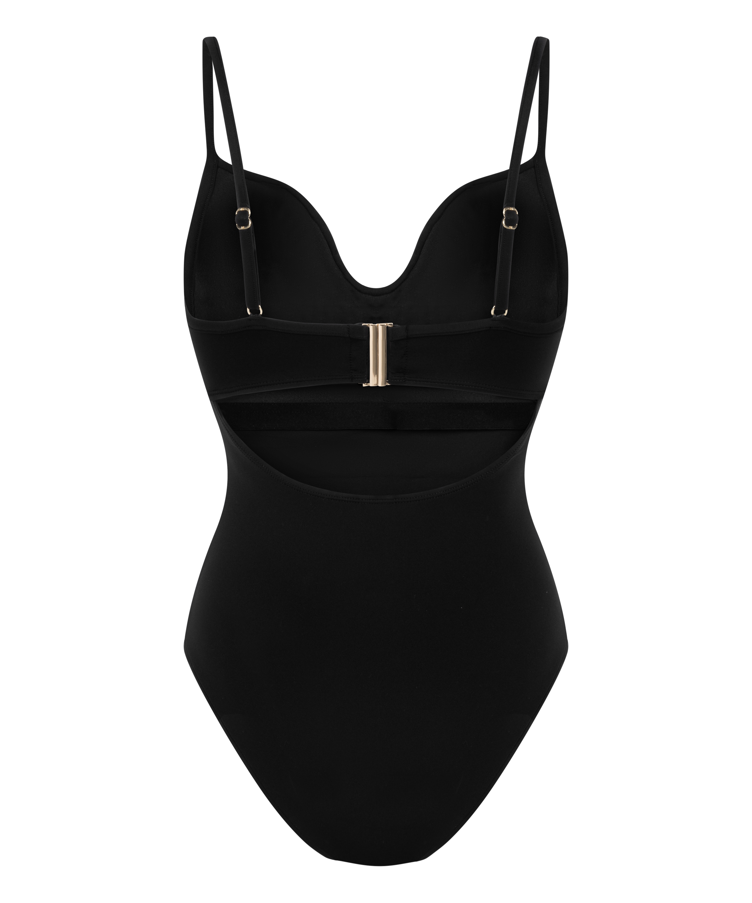 Badedrakt Neoprene, Svart, main