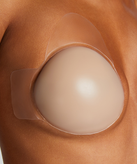 Selvklebende brystsk&aring;ler med l&oslash;ft, Beige