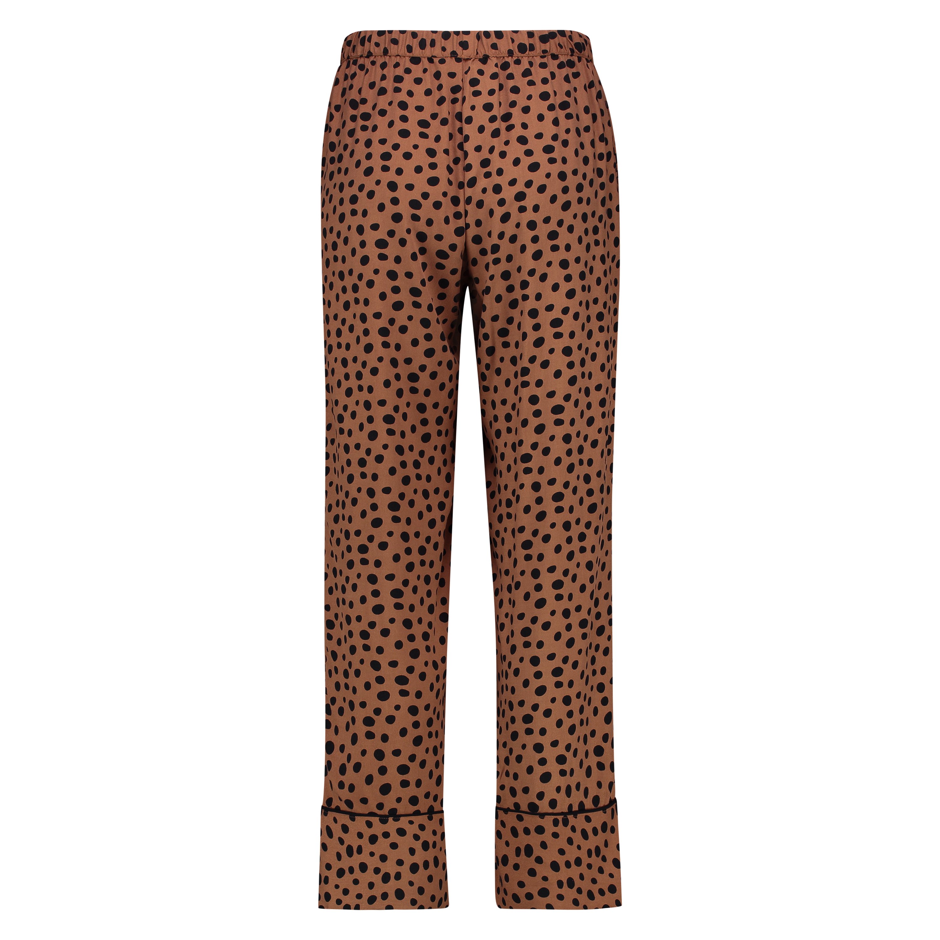 Pyjama pants, Brun, main