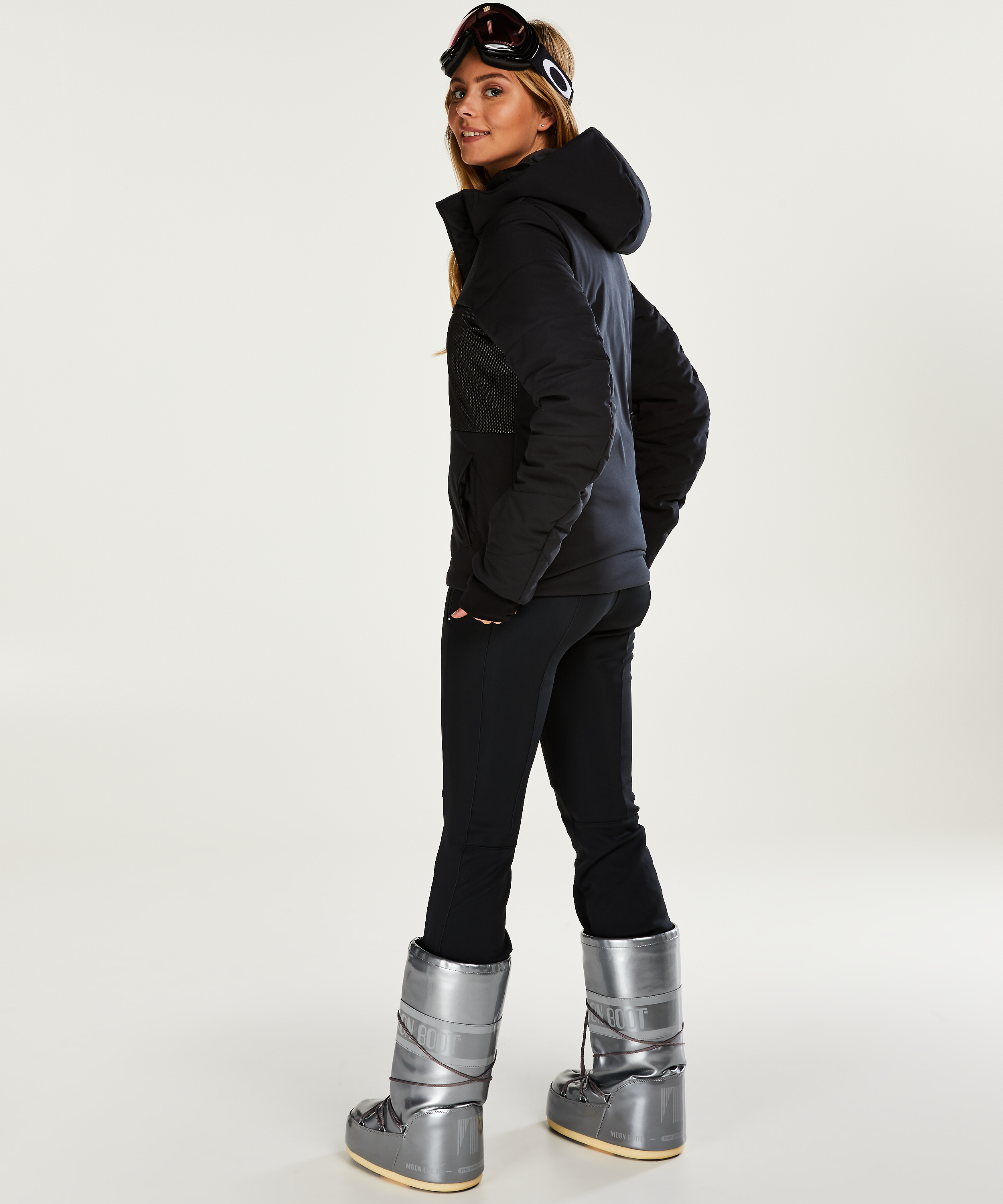 HKMX Ski Pants, Svart, main