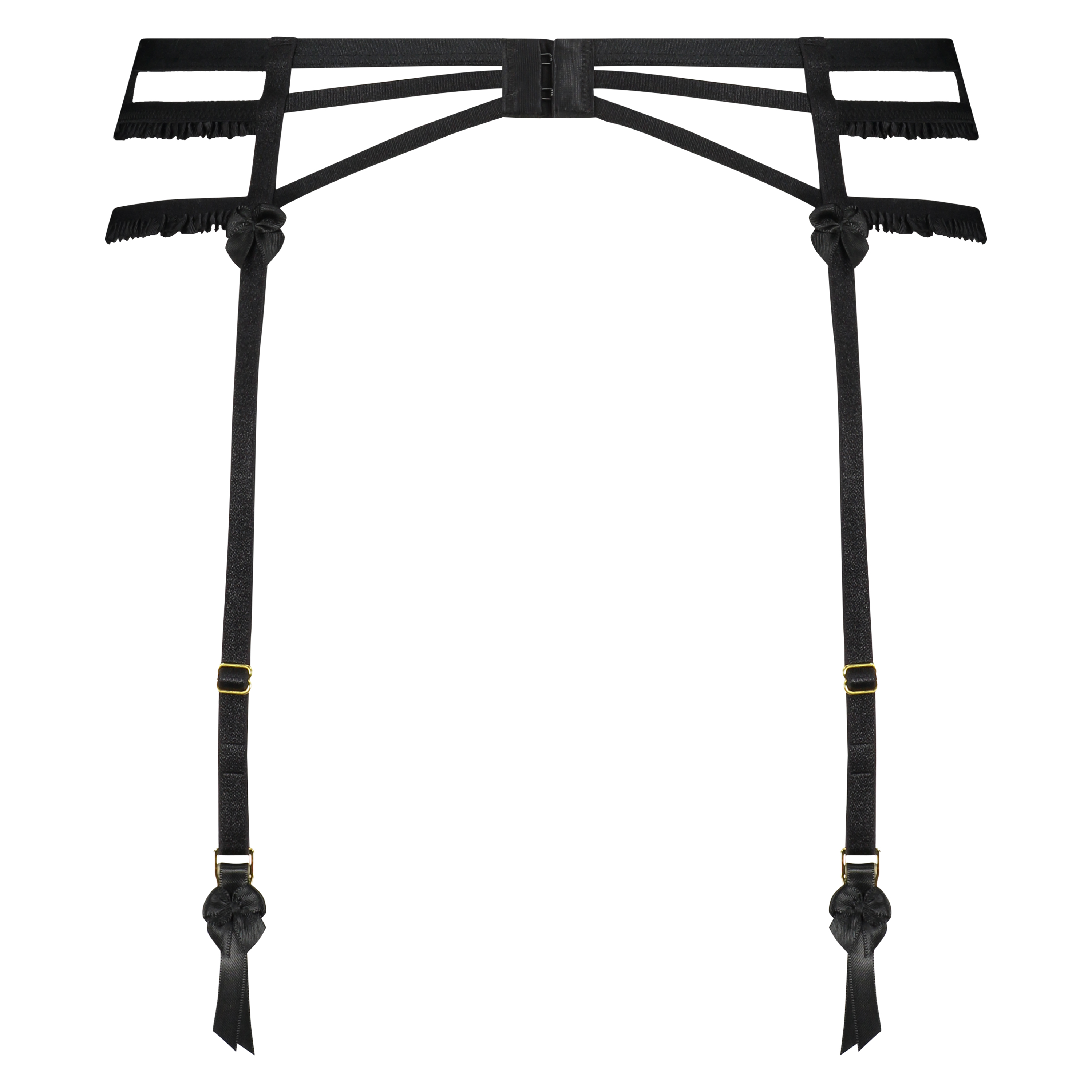 Raven strømpeholder, Svart, main