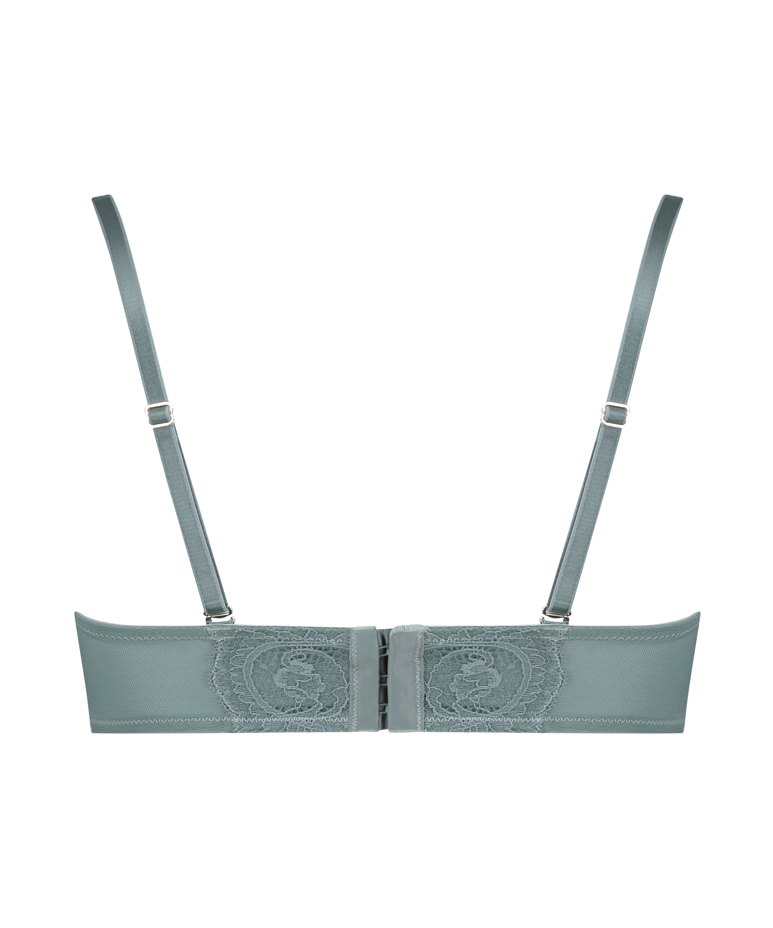 Sierra stroppeløs og polstret spile-BH, Grønn, main