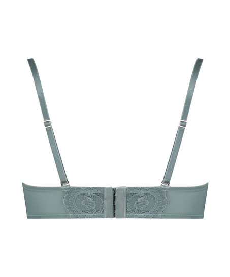 Sierra stroppeløs og polstret spile-BH, Grønn