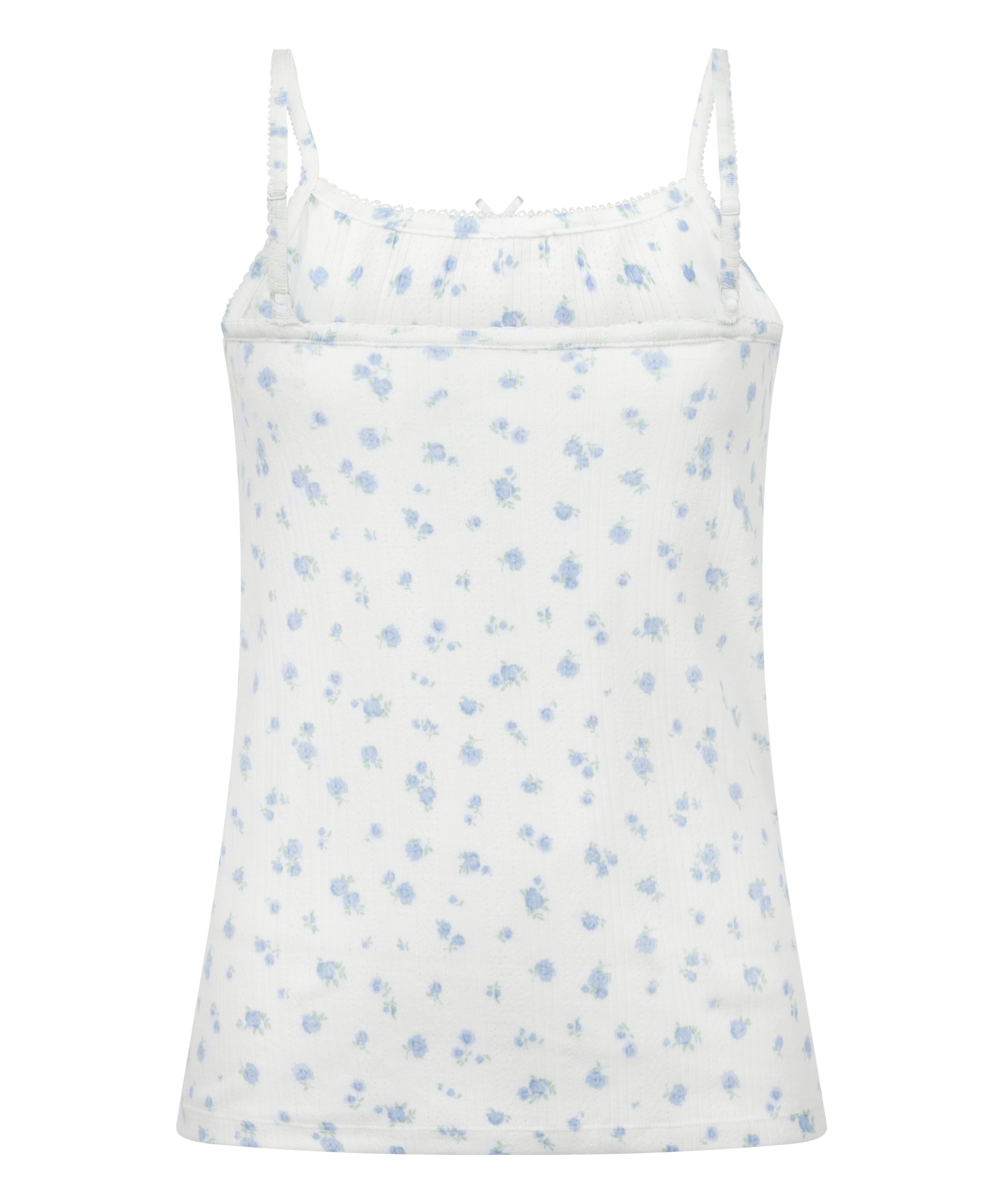 Cami Pointelle, Hvit, main