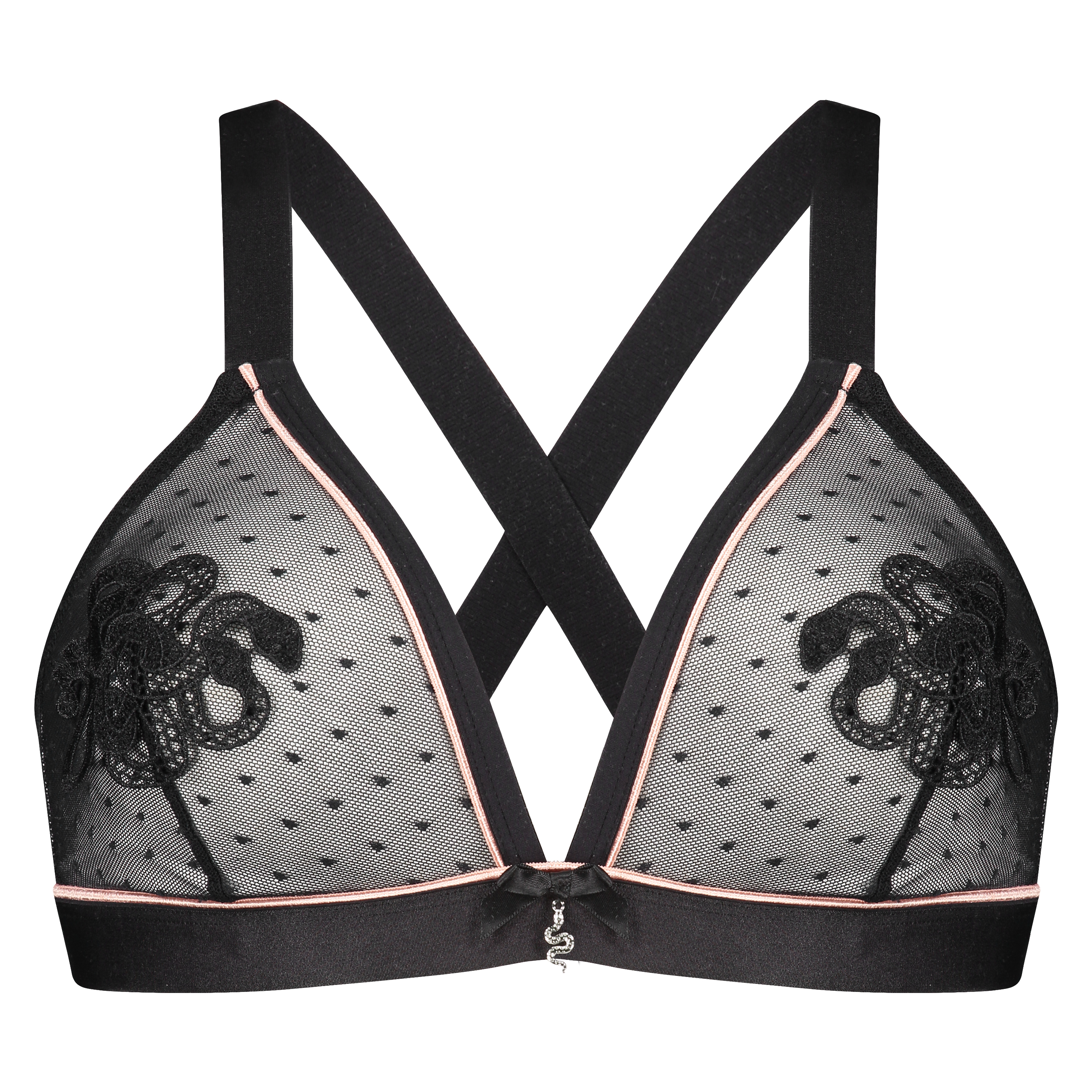 Danielle I AM bralette, Svart, main