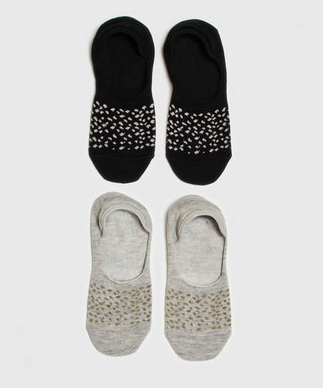 2 Pairs Of Socks, Svart