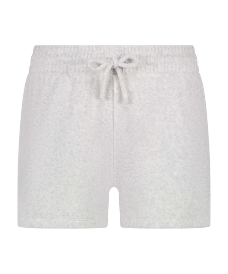 Velours Pocket shorts, Grå