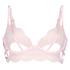 Eve upolstret longline-BH med spiler, Rosa