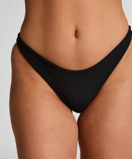Cabo Bikinibukse med høyt ben, Svart