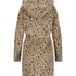 Fleece-badekåpe, Beige