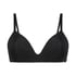 Vattert bh uten b&oslash;yle Mona, Svart